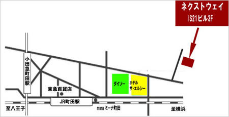 東京　町田オフィス：マップ画像